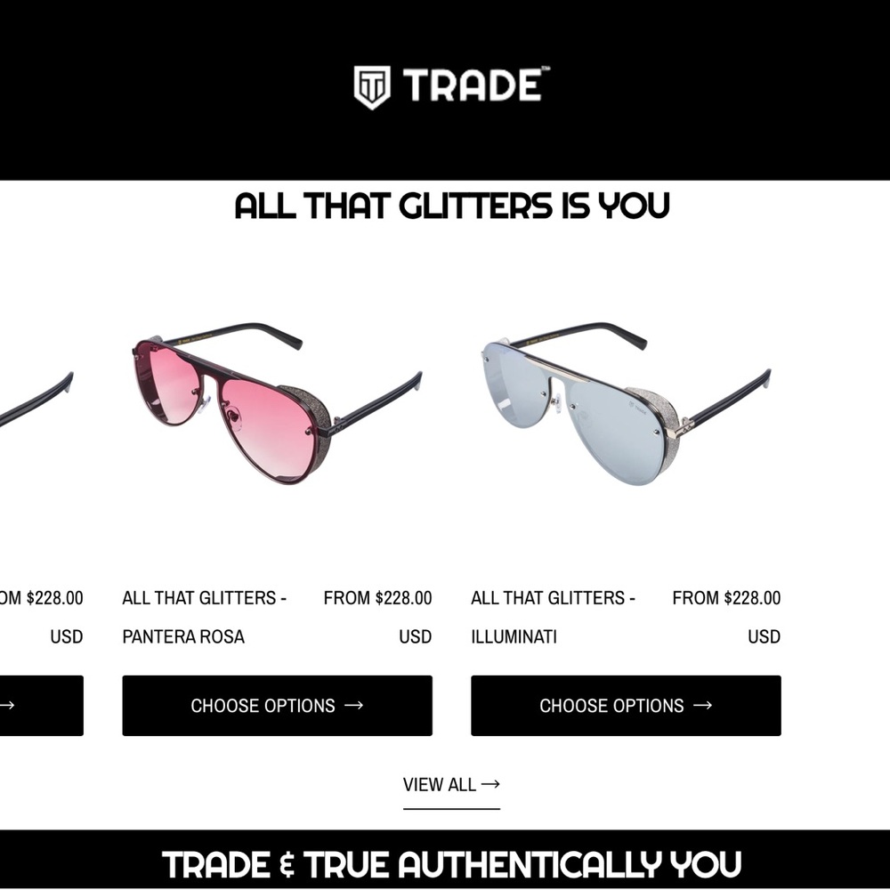 Trade All That Glitters Sunglasses San Diego - Picture 4 of 6
